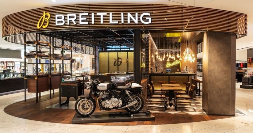 Бар Breitling в Женеве