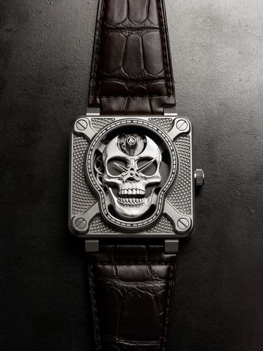 Часы Bell & Ross BR 01 Laughing Skull