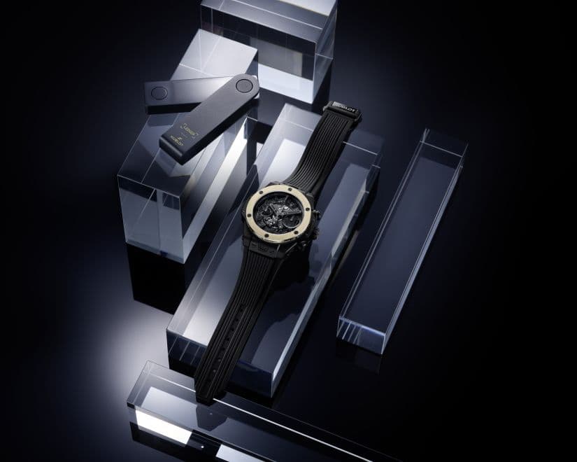 Часы Hublot Big Bang Unico Black Ceramic Ledger