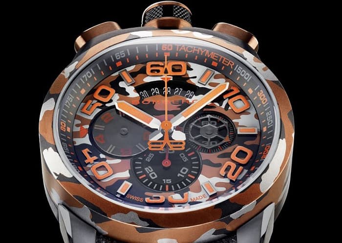 Часы Bomberg Bolt-68 Camo Sahara