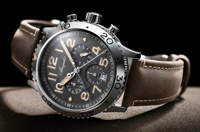 Breguet Type XXI 3813 flyback-хронограф  впервые представленный в платиновом корпусе
