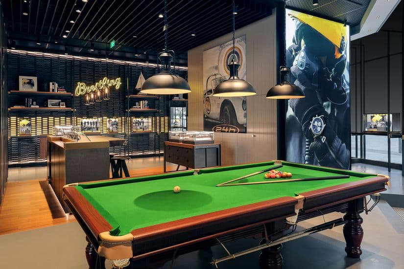 Дизайн бутика Breitling в Пекине