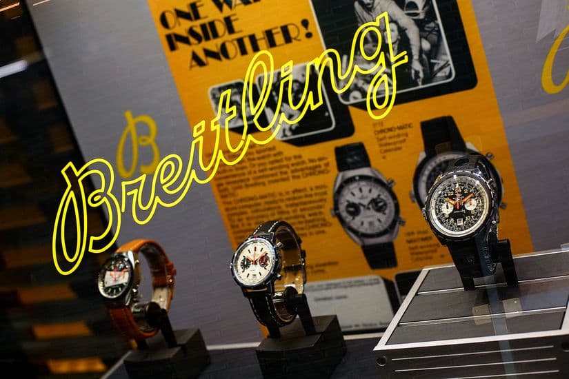 Дизайн бутика Breitling в Пекине