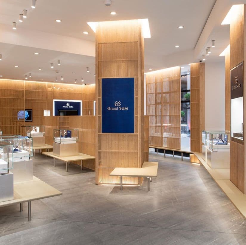 Бутик Grand Seiko в Париже