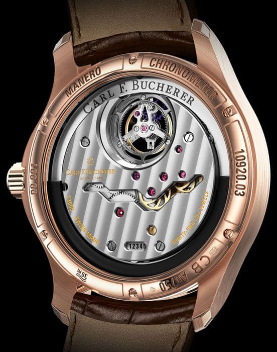 Часы Carl F. Bucherer Manero Tourbillon Double Peripheral