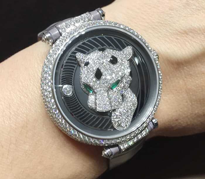 Часы Cartier Panthere Joueuse