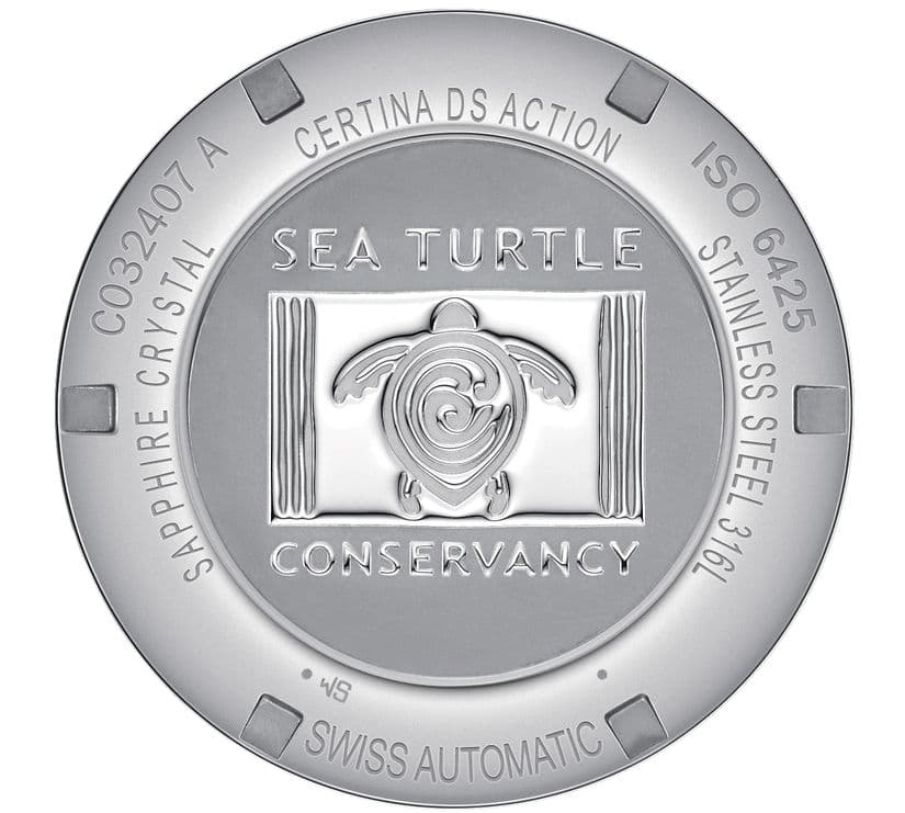 Часы Certina DS Action Diver Sea Turtle Conservancy Special Edition