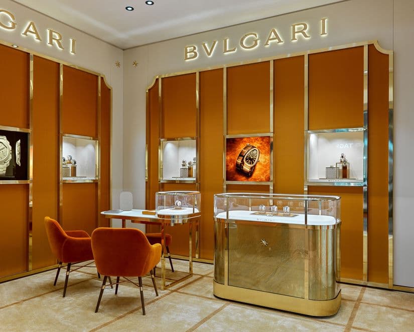 Часовой бутик Bvlgari