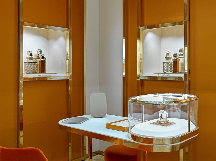 Часовой бутик Bvlgari