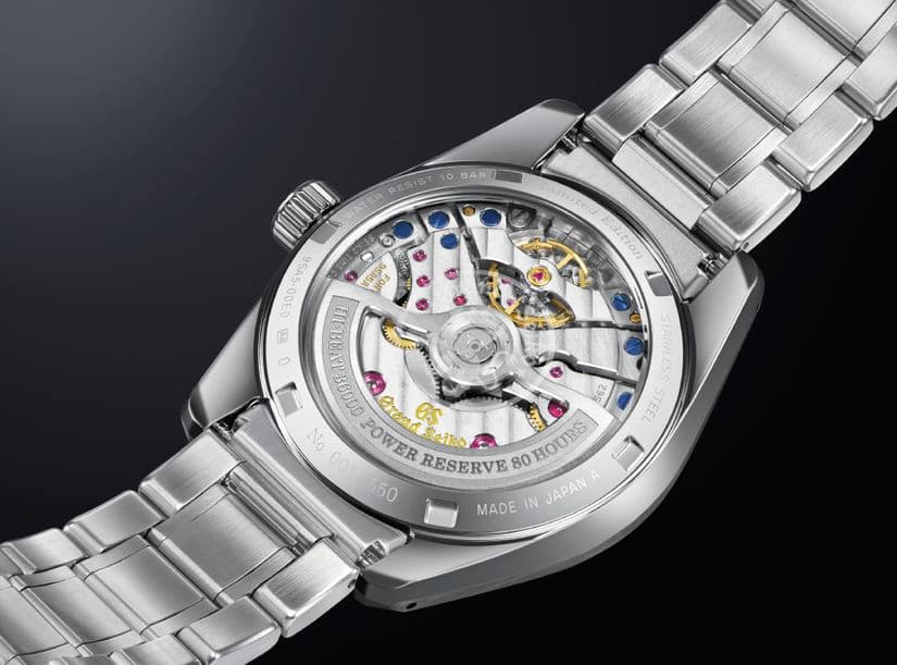 Часовой механизм Mechanical Hi-Beat 36000 80 Hours Caliber 9SA5 в часах SLGH009