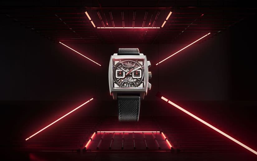 Часы-скелетон TAG Heuer Monaco