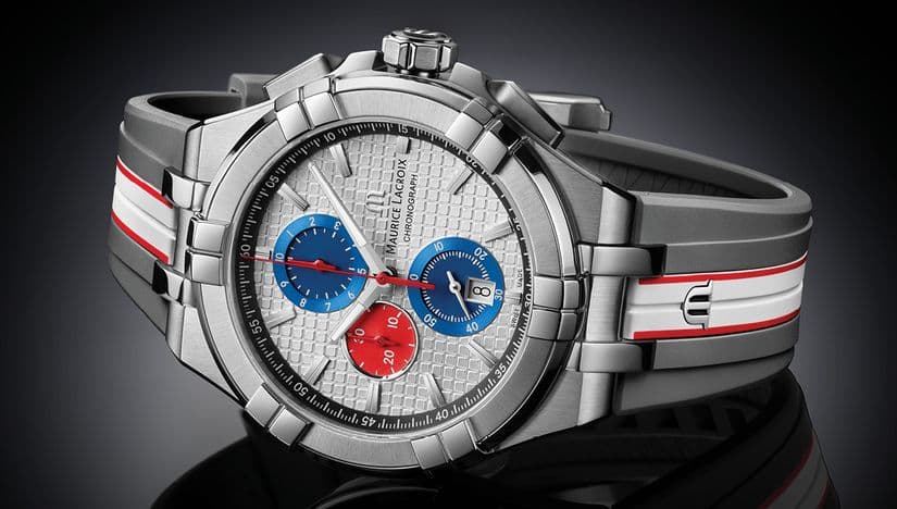Часы Maurice Lacroix Aikon Chronograph Quartz Mahindra Racing