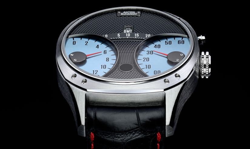 Часы Антона Суханова Racer Jumping Hour GMT