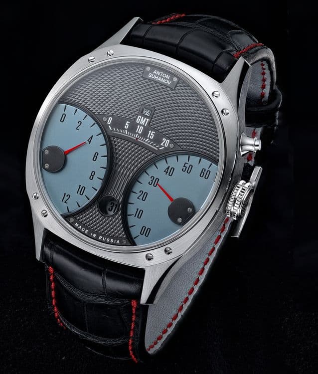 Часы Антона Суханова Racer Jumping Hour GMT 