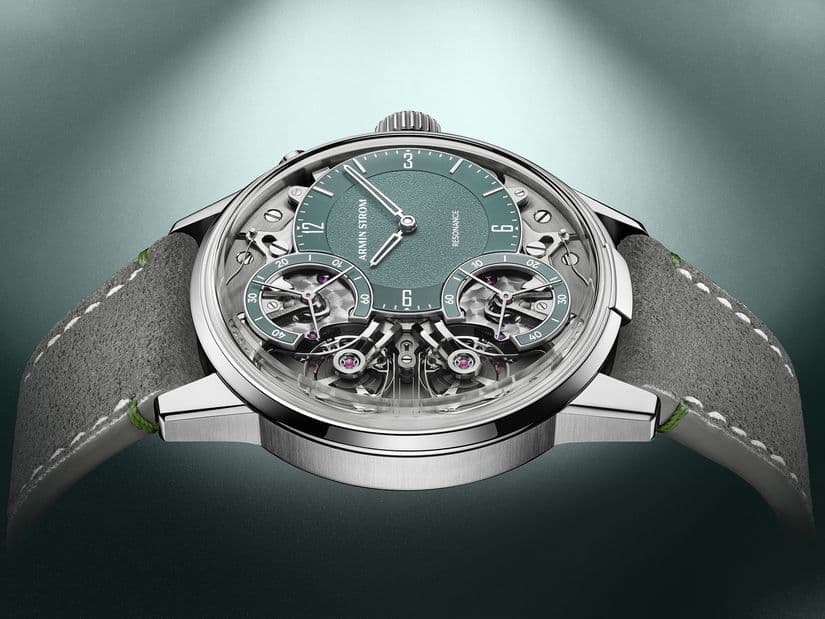 Часы Armin Strom Mirrored Force Resonance Manufacture Edition Green
