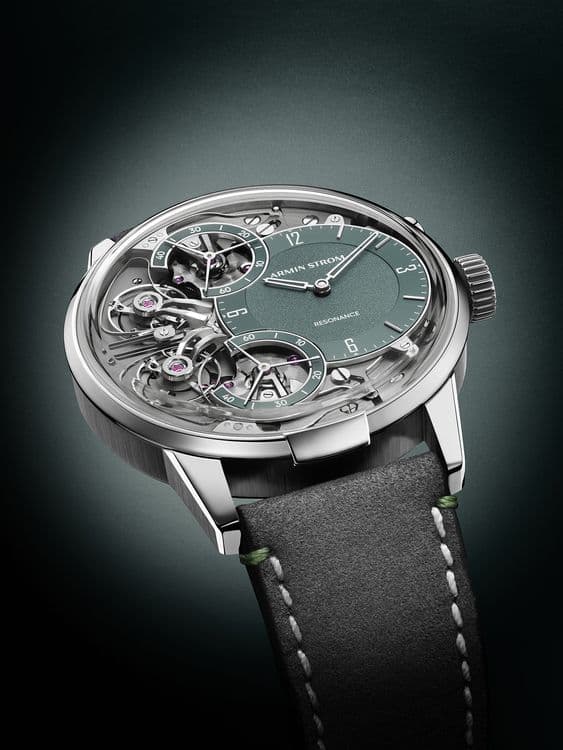 Часы Armin Strom Mirrored Force Resonance Manufacture Edition Green