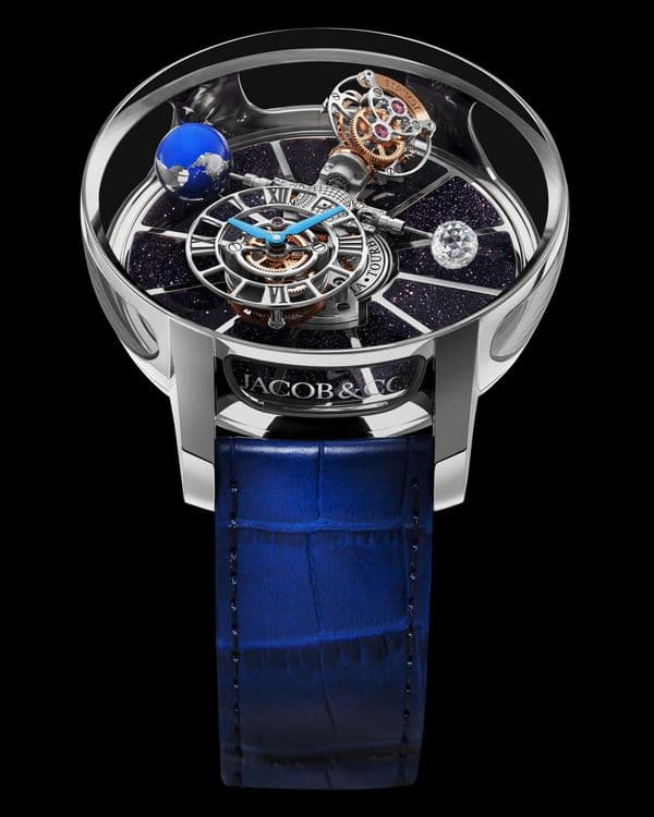 Часы Astronomia Tourbillon Bucherer BLUE от Jacob & Co 2