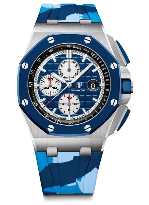 Часы Audemars Piguet Royal Oak Offshore с камуфляжным ремешком