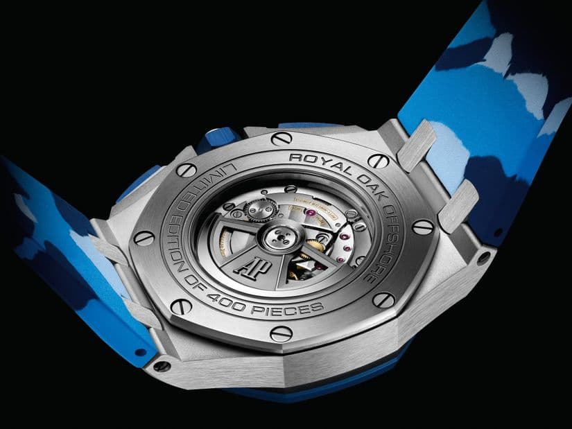 Часы Audemars Piguet Royal Oak Offshore с камуфляжным ремешком