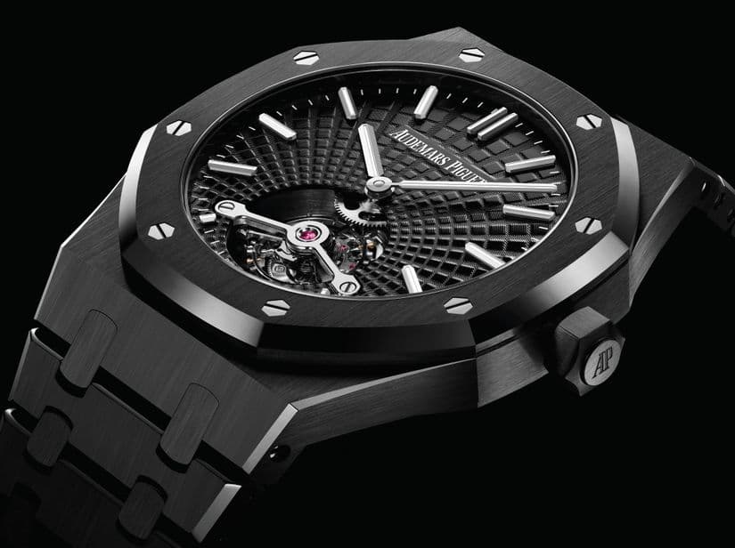  Часы Audemars Piguet Royal Oak из черной керамики