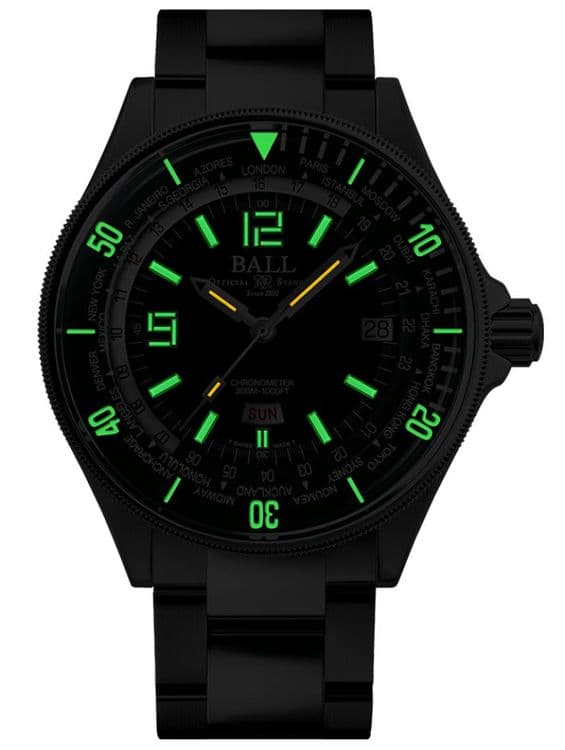 Часы Ball Engineer Master II Diver Worldtime