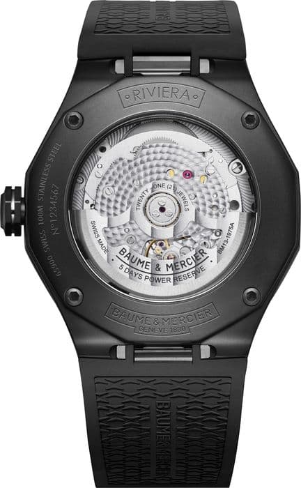 Часы Baume & Mercier Riviera с механизмом Baumatic