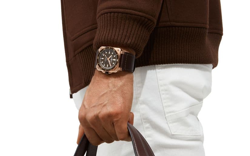 Часы Bell&Ross BR 03-92 Diver Brown Bronze