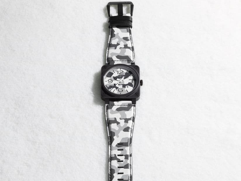 Часы Bell & Ross BR03-92 White Camo