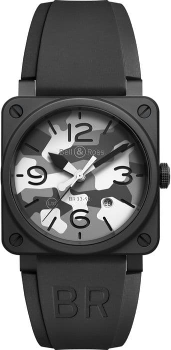 Часы Bell & Ross BR03-92 White Camo