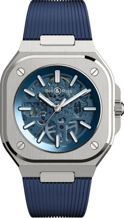 Часы Bell & Ross BR05 Skeleton Blue