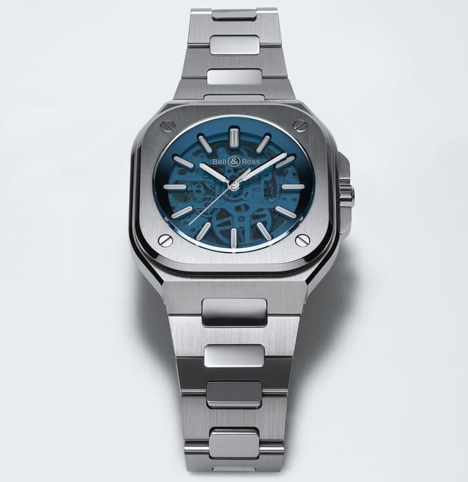 Часы Bell & Ross BR05 Skeleton Blue