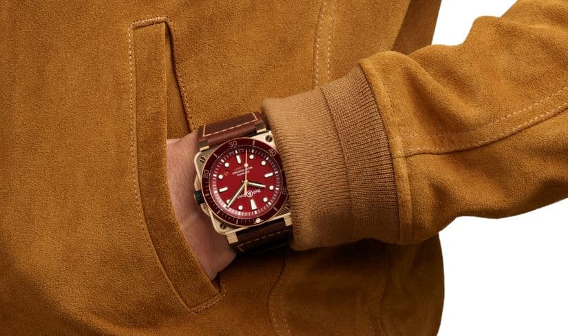 Часы Bell & Ross BR 03-92 Diver Red Bronze