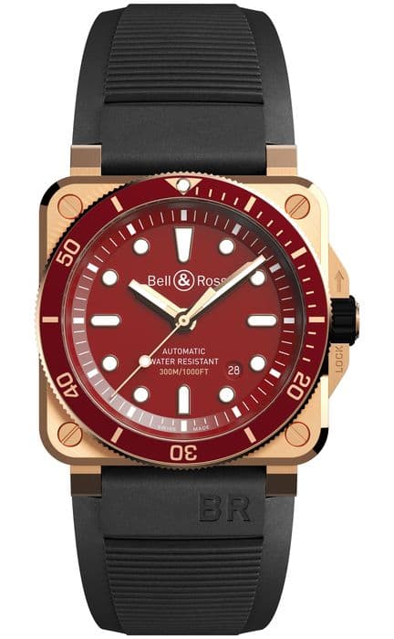 Часы BR 03-92 DIVER RED BRONZE