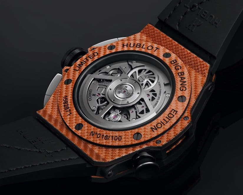 Часы Big Bang Unico Golf Orange Carbon