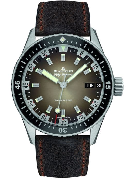 Часы Blancpain Fifty Fathoms Bathyscaph Day Date 70s