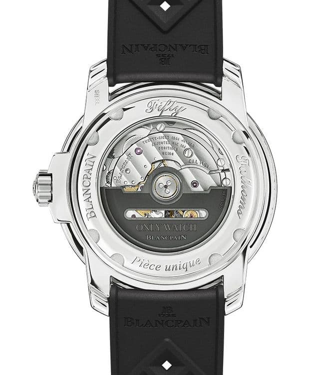 Часы Blancpain Tribute to Fifty Fathoms No Rad для Only Watch