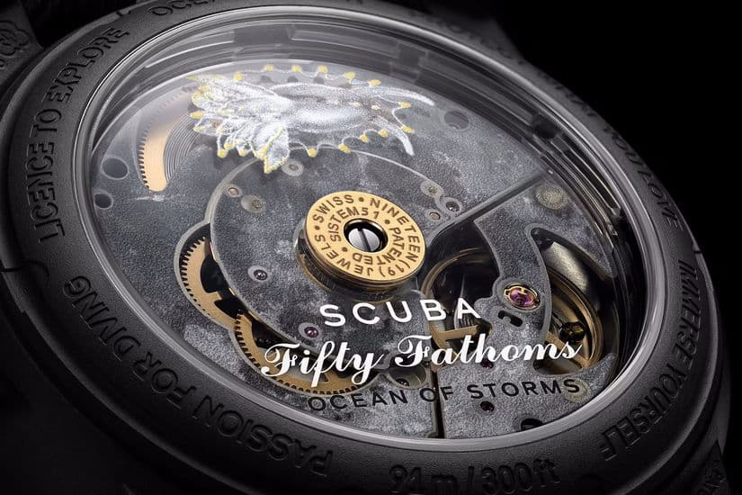 Представлены часы Blancpain X Swatch Scuba Fifty The Ocean Of Storms