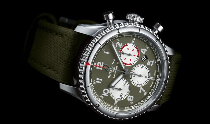 Часы Breitling Aviator 8 B01 Chronograph 43 Curtiss Warhawk