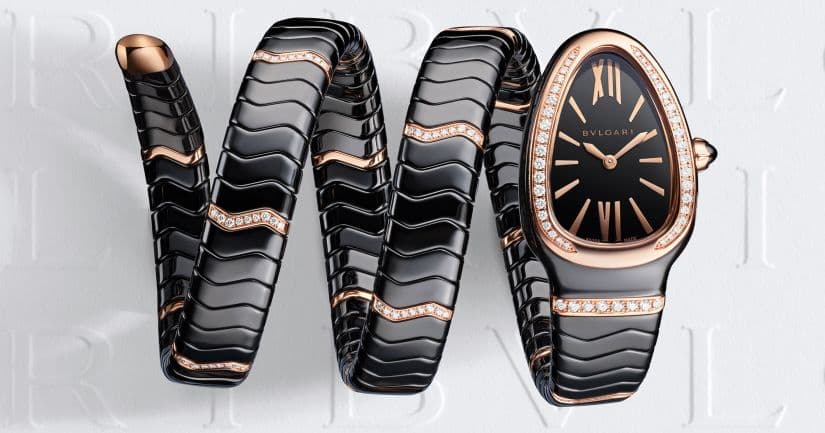 Часы Bulgari 2022_Serpenti Spiga Black