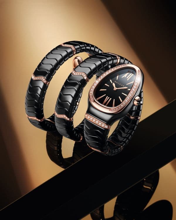 Часы Bulgari 2022_Serpenti Spiga Black 