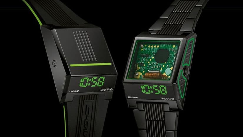 Часы Bulova Computron D-Cave