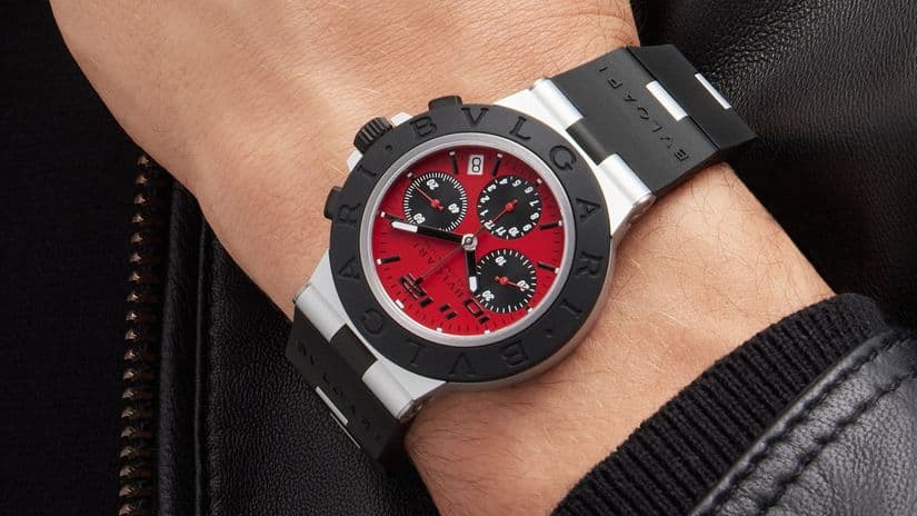 Часы Bvlgari Aluminium Chronograph Ducati Special Edition