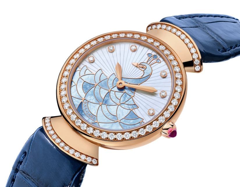 Divas' Dream Peacock Mother-of-Pearl Marquetry 
