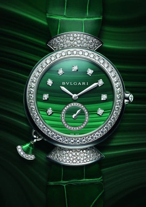 Часы Bvlgari Divas Dream Minute Repeater Malachite 