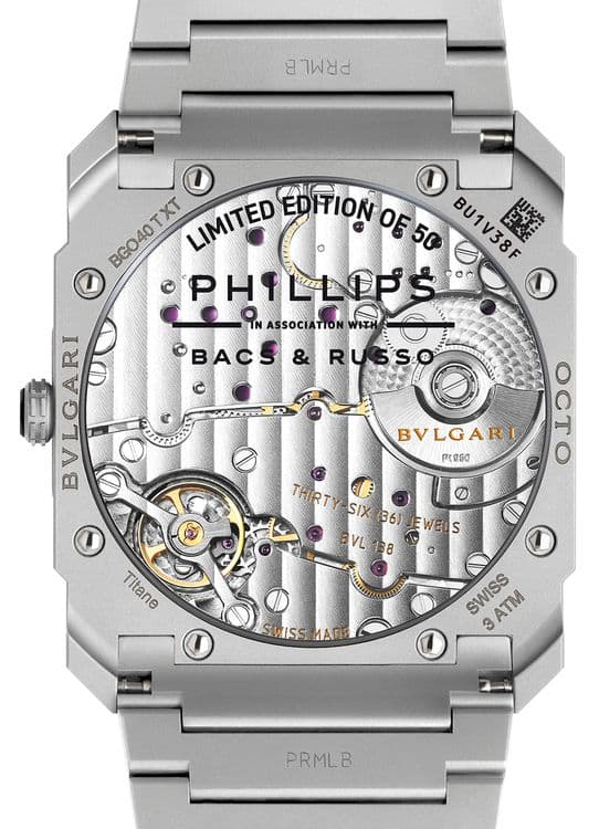 Часы Bvlgari Octo Finissimo Phillips Edition