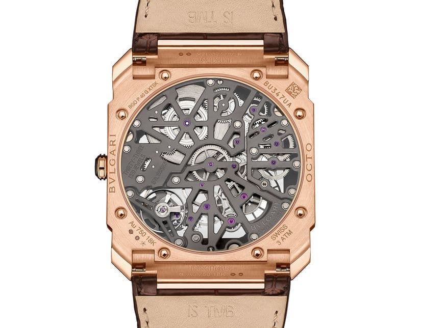 Часы Bvlgari Octo Finissimo Skeleton 8 Days