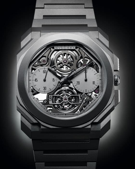 Часы Bvlgari Octo Finissimo Tourbillon Chronograph Skeleton Automatic