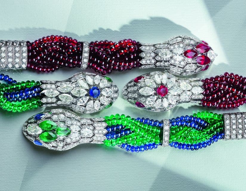 Часы Bvlgari Serpenti Misteriosi Intrecciati