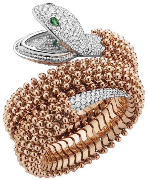 Часы Bvlgari Serpenti Misteriosi Pallini High Jewellery