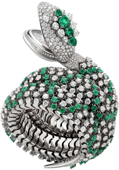 Часы Bvlgari Serpenti Misteriosi Pallini High Jewellery 3